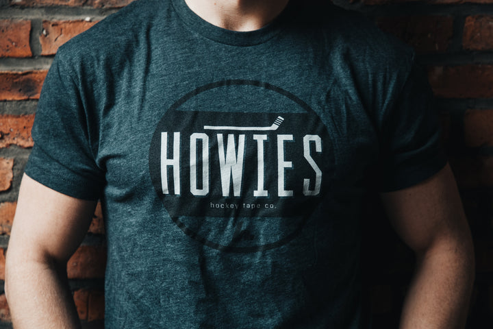 The Face-Off Tee Tees Howies Hockey Tape   