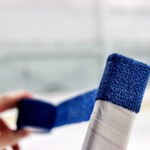 Howies Blue Stretchy Grip Hockey Tape Stretch Grip Tape Howies Hockey Tape   