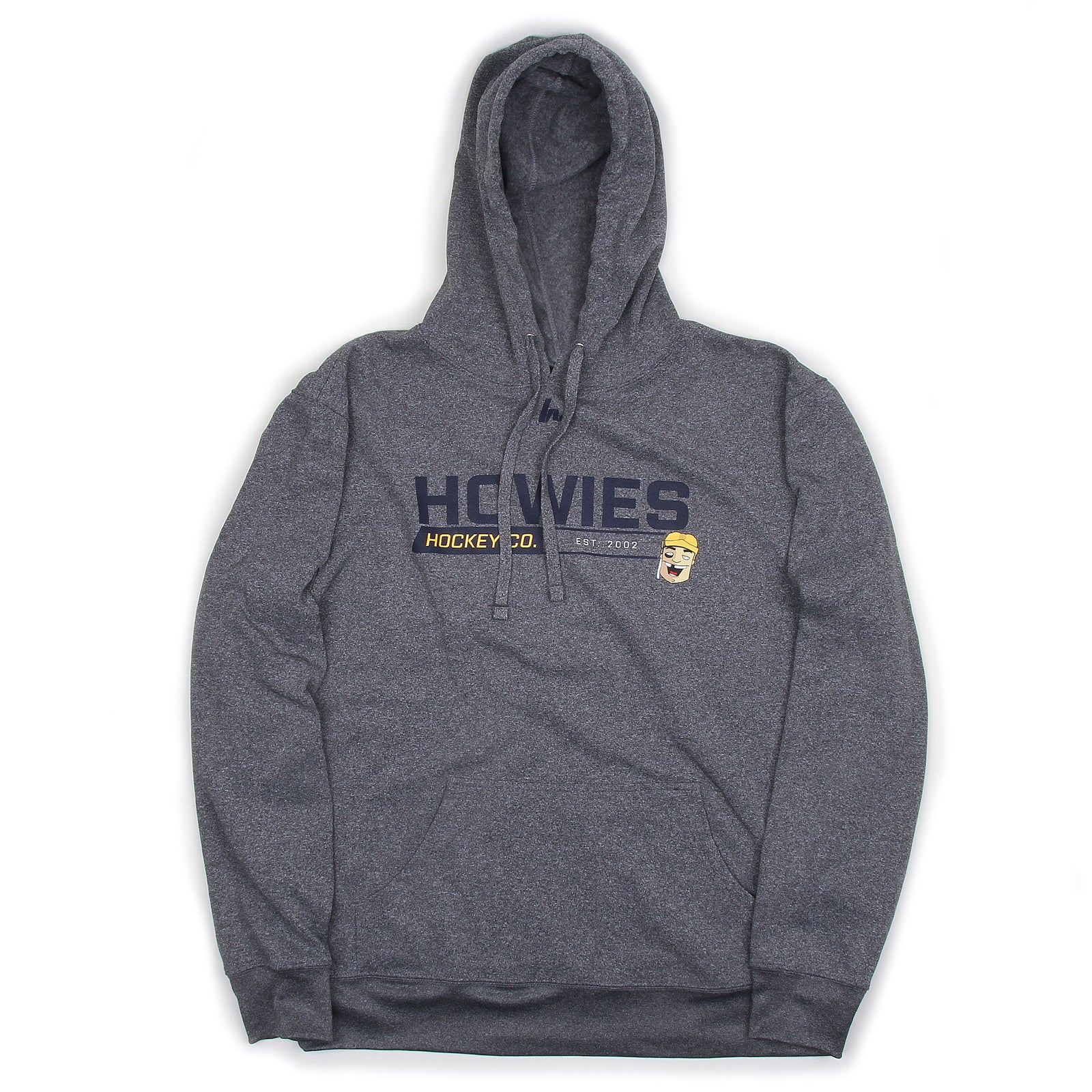 Two-Touch Performance Hoodie Hoodies Howies Hockey Tape Gray Small 