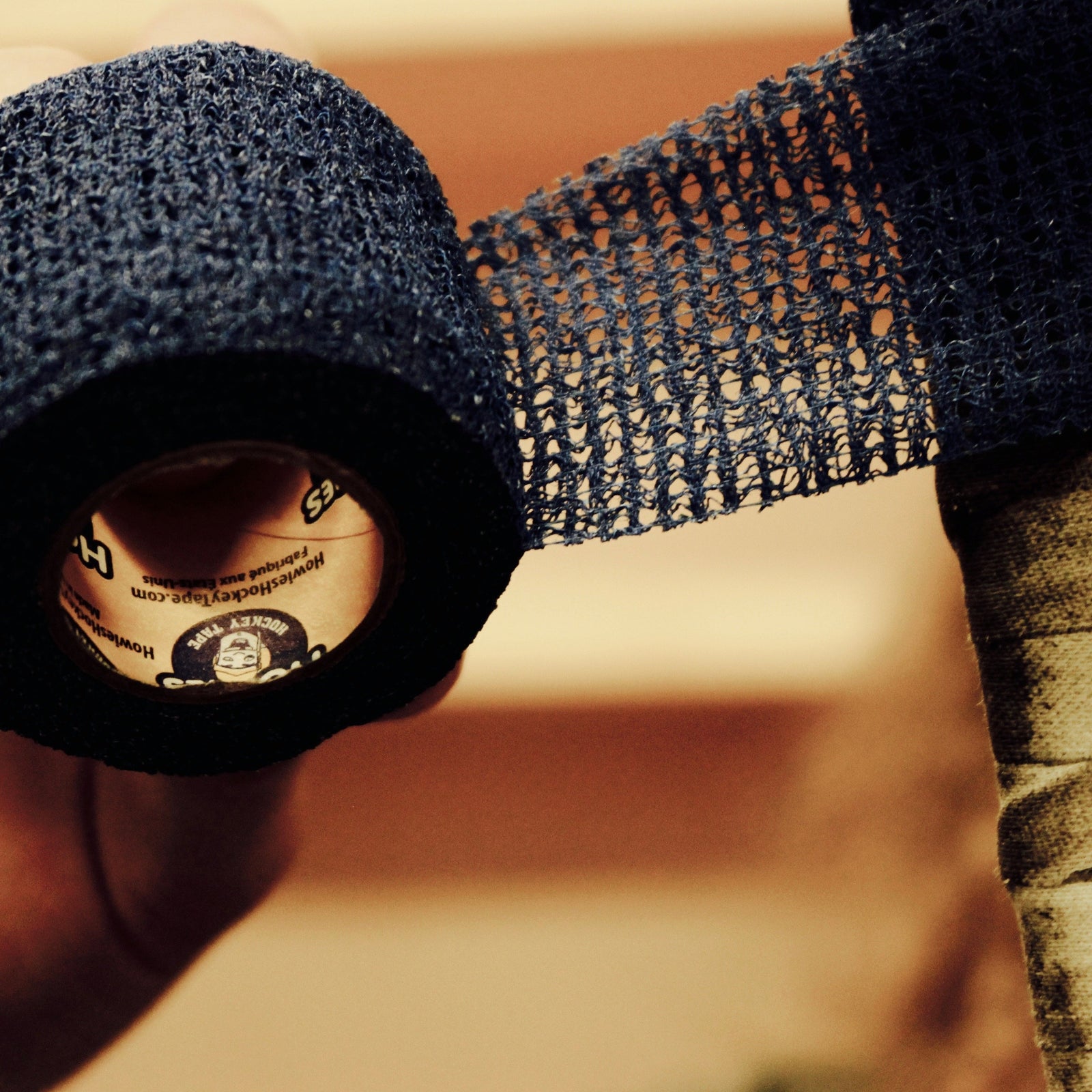 Howies Navy Stretchy Grip Hockey Tape Stretch Grip Tape Howies Hockey Tape   