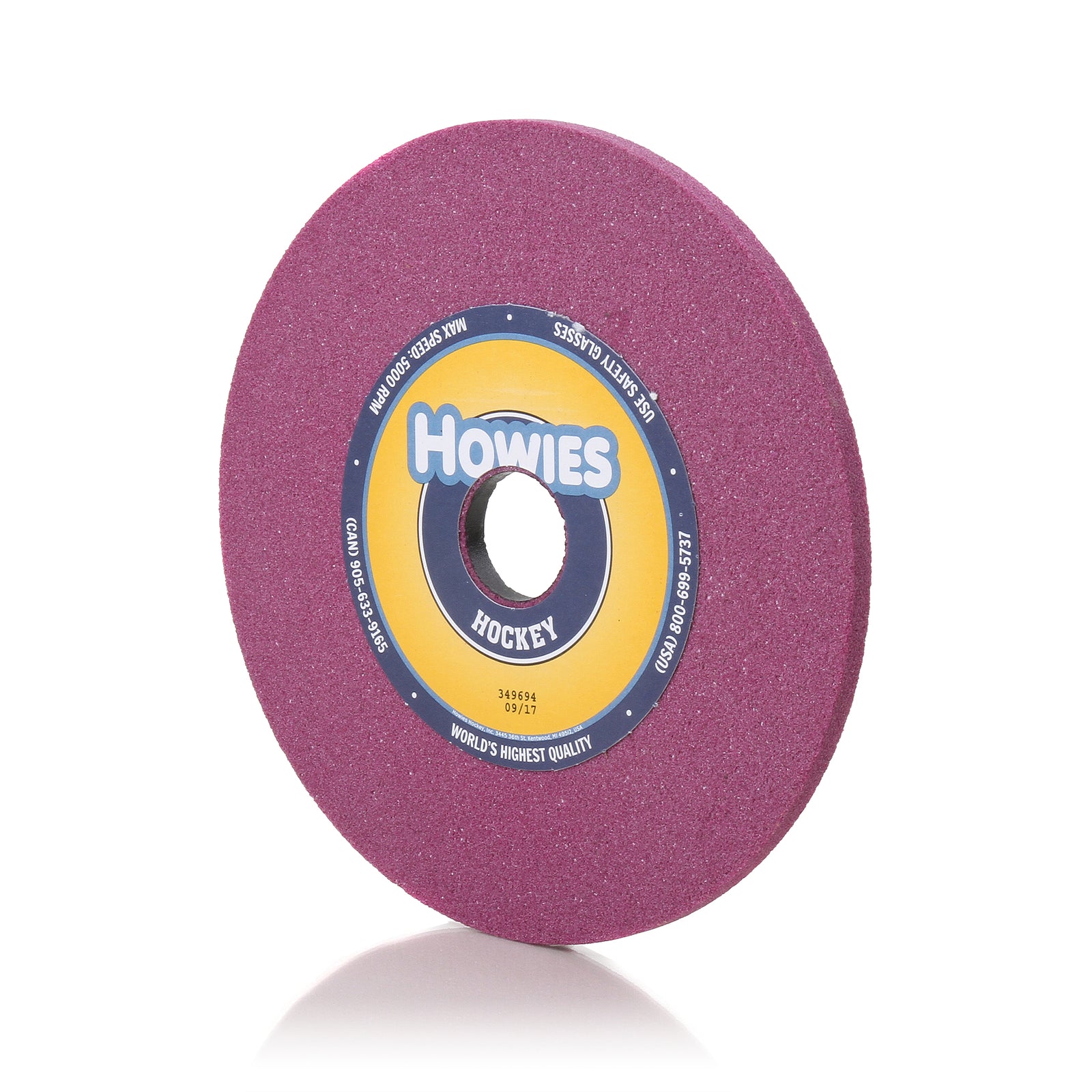 Howies Ruby Skate Sharpening Wheel Sharpening Supplies Howies Hockey Tape 1pk  