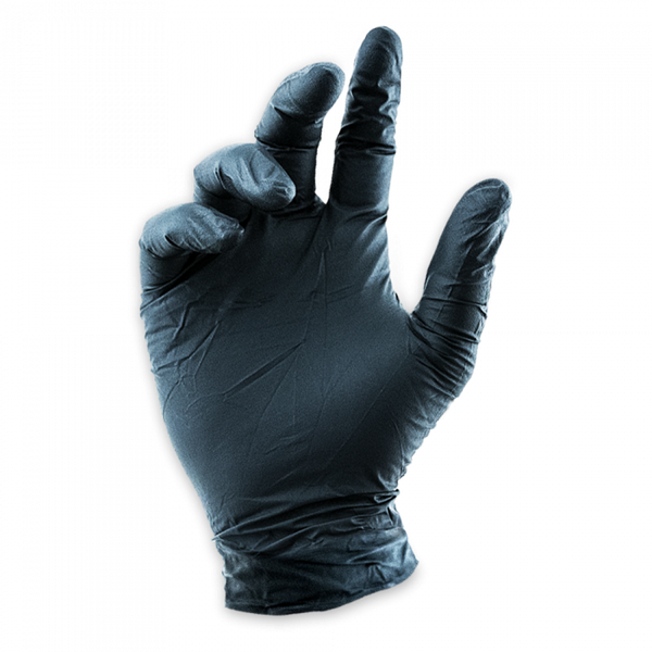 Exam Grade Nitrile Gloves - Black Gloves Howies Athletic Tape 1pk Small 