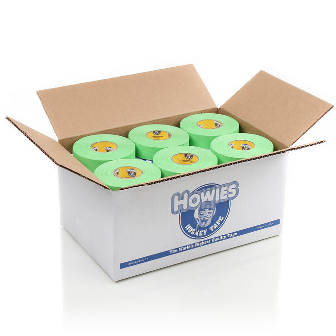 Howies Neon Green Cloth Hockey Tape Cloth Tape Howies Hockey Tape 36pk  