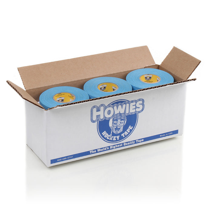 Howies Sky Blue Cloth Hockey Tape Cloth Tape Howies Hockey Tape 12pk  