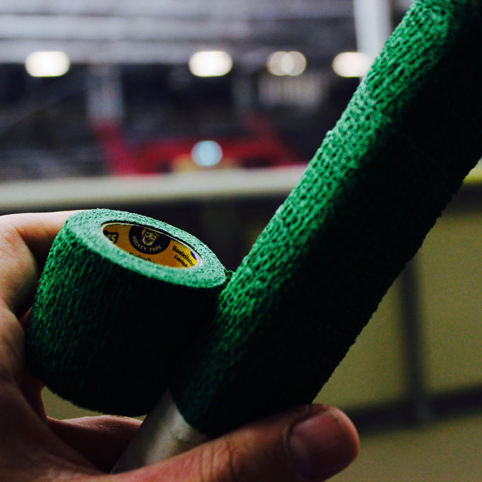 Howies Green Stretchy Grip Hockey Tape Stretch Grip Tape Howies Hockey Tape   