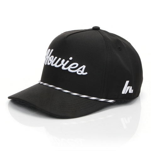 The Tour Lid Hats Howies Hockey Tape Black  