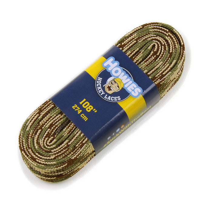 Howies Camo Cloth Hockey Skate Laces Patterned Laces Howies Hockey Tape 1pk 84" 