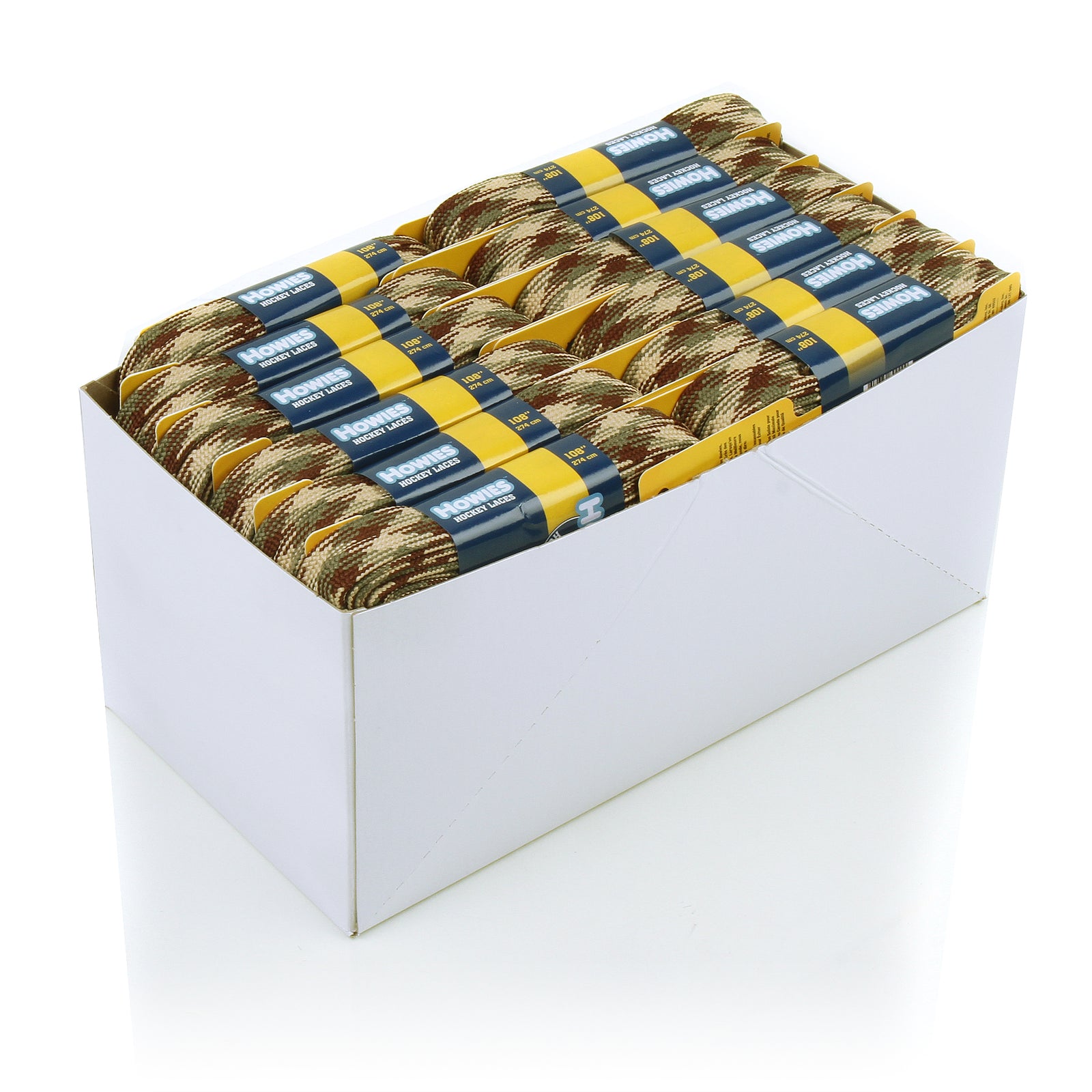 Howies Camo Cloth Hockey Skate Laces Patterned Laces Howies Hockey Tape 18pk 84" 