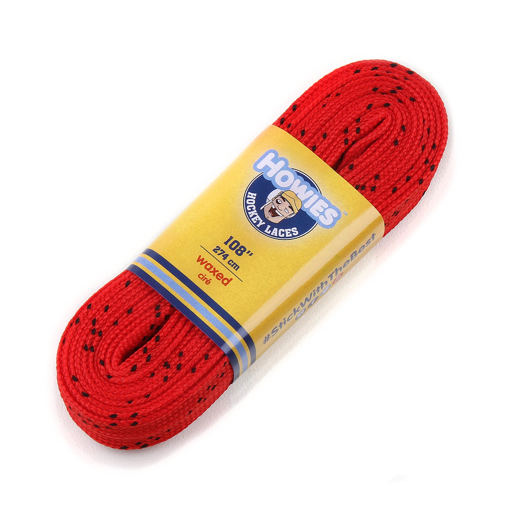 小物 WILDSWANS M3-TONGUE EBT RED Howies Red Waxed Hockey Skate Laces | Howies Hockey Tape
