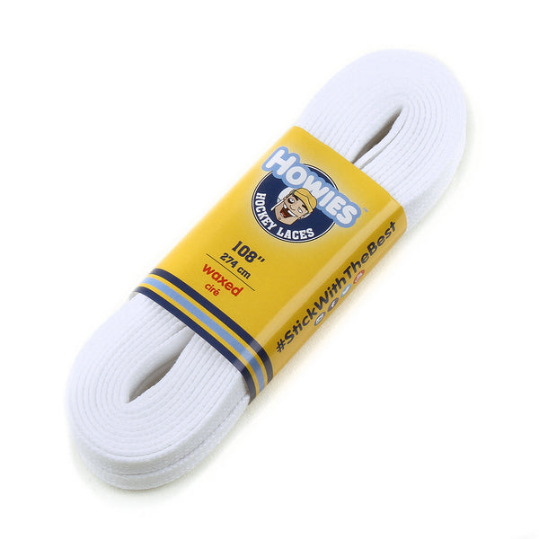 Howies White Waxed Referee Skate Laces