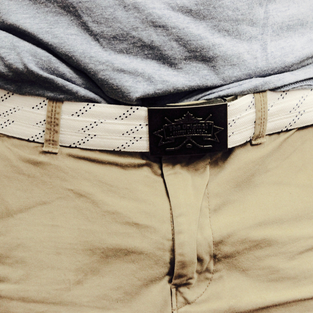 Howies Original Hockey Lace Belt Belts Howies Hockey Tape   