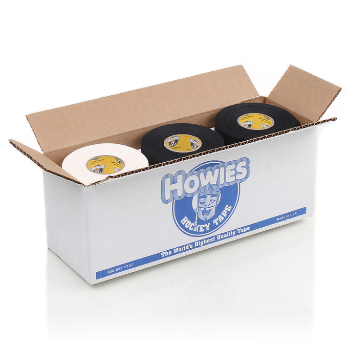 Howies Hockey Tape - 6 White Cloth & 6 Black Cloth Mixed Tape Cases Howies Hockey Tape   