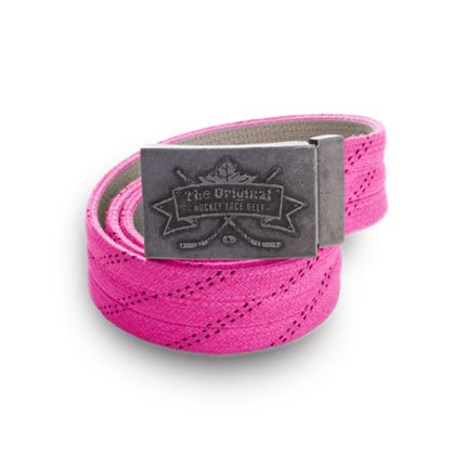 Howies Original Hockey Lace Belt Belts Howies Hockey Tape Pink  