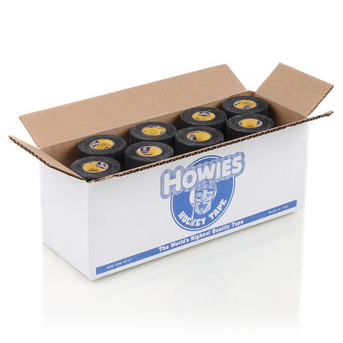 Howies Black Pro Grip Hockey Tape Pro Grip Tape Howies Hockey Tape 12pk  
