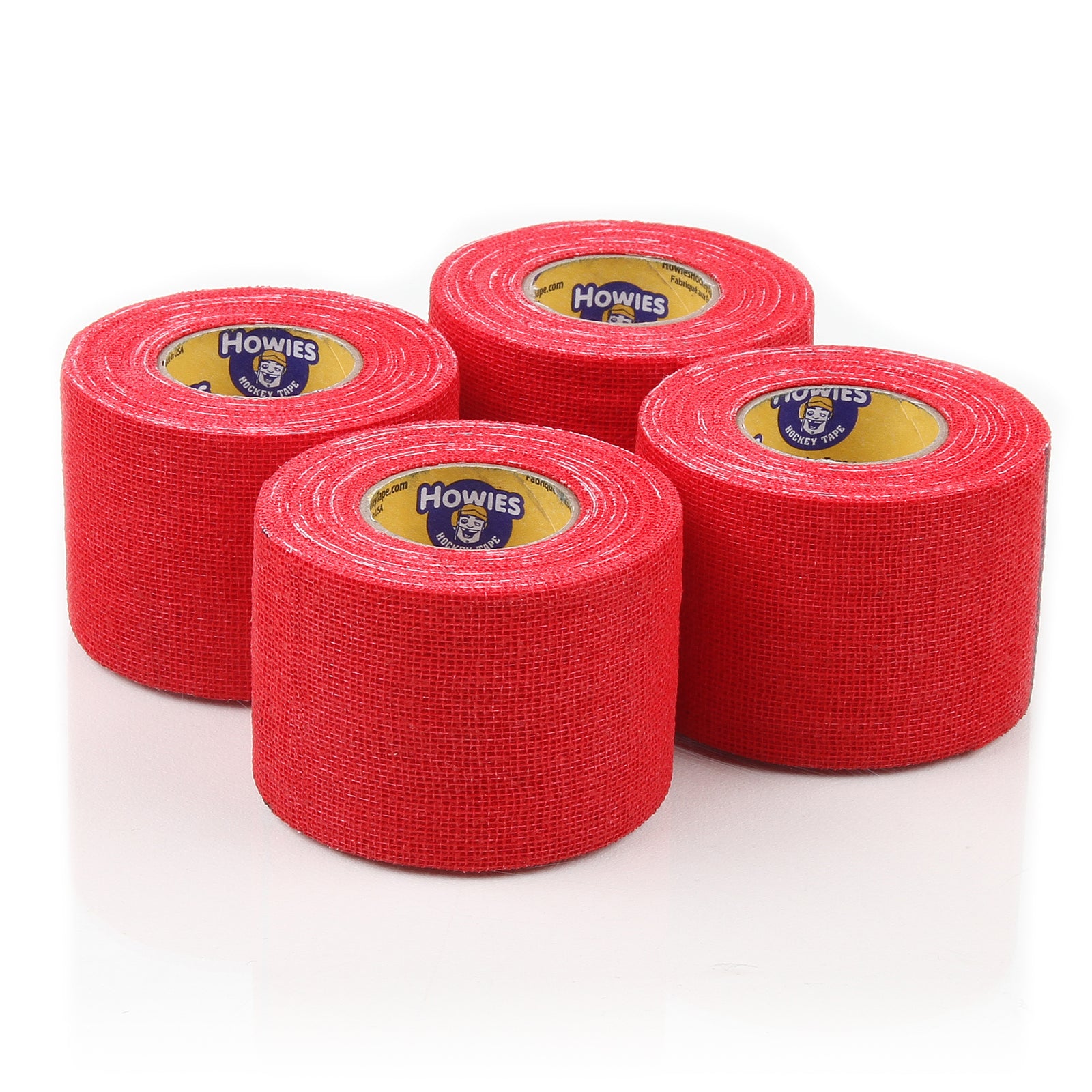 Howies Red Pro Grip Hockey Tape Pro Grip Tape Howies Hockey Tape 4pk  
