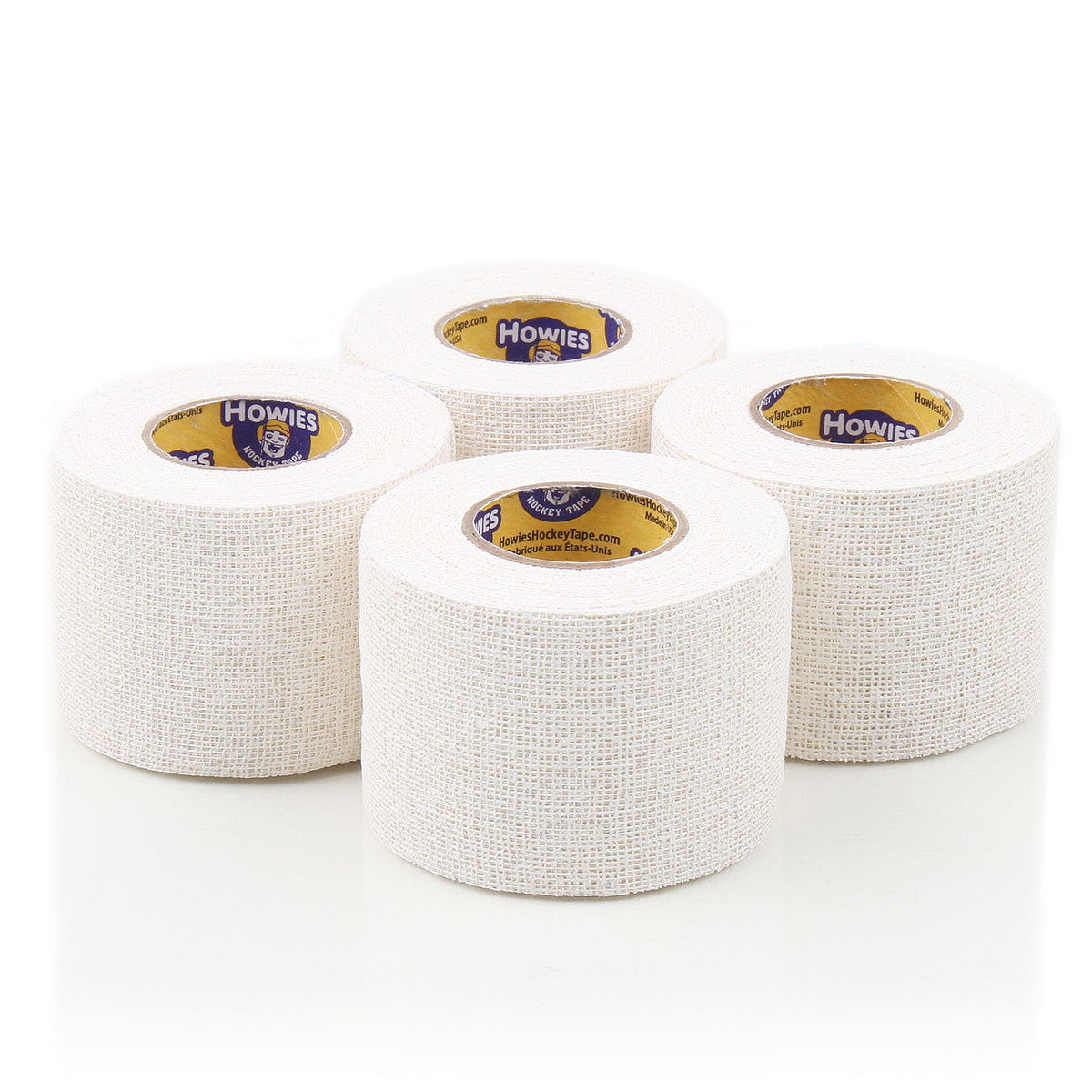 Howies White Pro Grip Hockey Tape Pro Grip Tape Howies Hockey Tape 4pk  