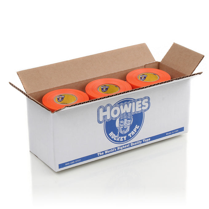Howies Orange Shin Pad Hockey Tape Shin Pad Tape Howies Hockey Tape 12pk  