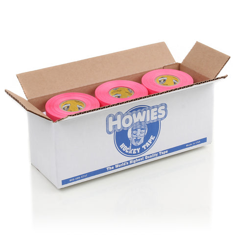 Howies Pink Shin Pad Hockey Tape Shin Pad Tape Howies Hockey Tape 12pk  