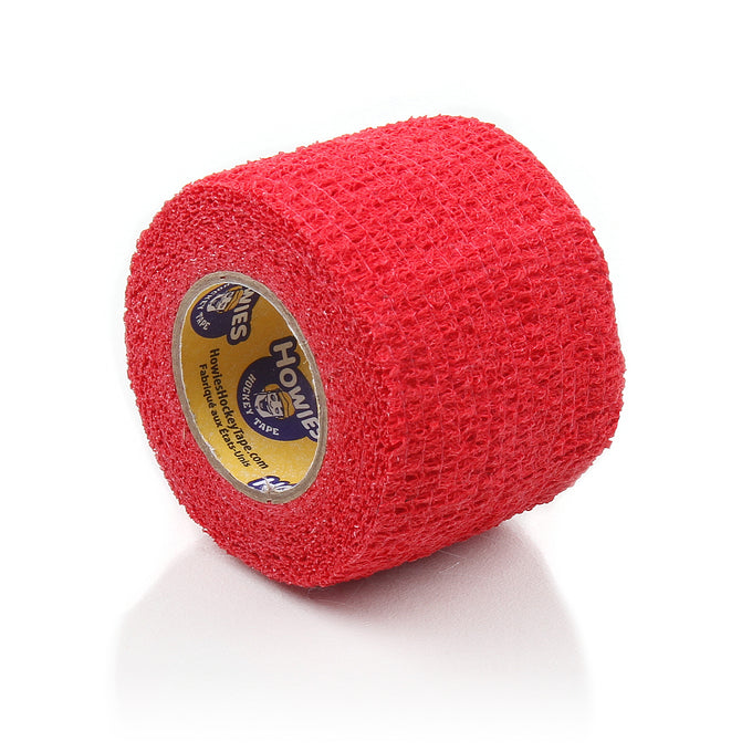 Howies Red Stretchy Grip Hockey Tape Stretch Grip Tape Howies Hockey Tape 1pk  